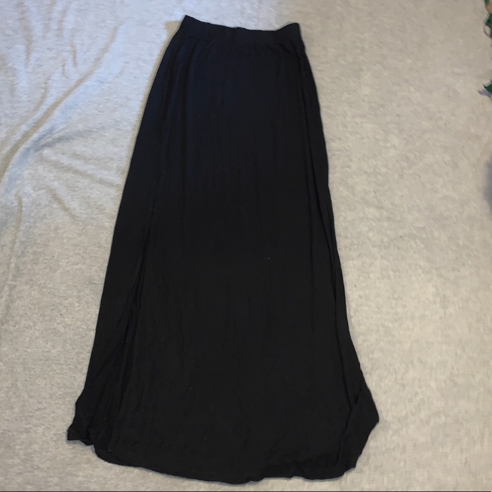 Forever 21 Maxi Skirt with double slits